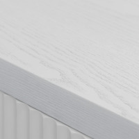 Cosmos 100cm Wooden Storage Cabinet - White