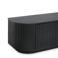 Samuel 2.4 TV Entertainment Unit - Full Black Oak