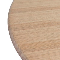 Flute 1.4m Round Dining Table - Natural