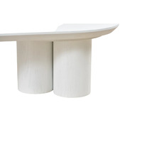 Rimowar 1.3m Coffee Table - Full White
