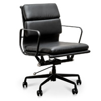Alvin Low Back Office Chair - Full Black