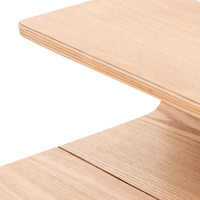 Elma Wooden Home Office Desk - Natural