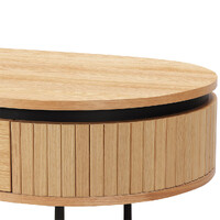 Nola 1.2m Wooden Coffee Table - Natural