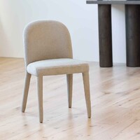 Leonora Set of 2 Dining Chair, Linen