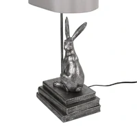 Rabbit Regal Table Lamp - Silver