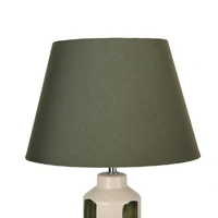 Asha Ceramic Table Lamp - Green