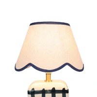 Romy Ceramic Table Lamp | Set Of 2 - Blue