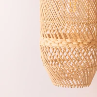 Zinnia Rattan Pendant Light - Small