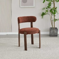Carmen Set of 2 Dining Chair, Rust