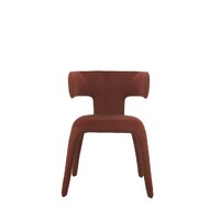Tate Set of 2 Dining Chair, Rust
