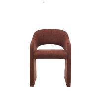 Carina Set of 2 Dining Chair, Rust