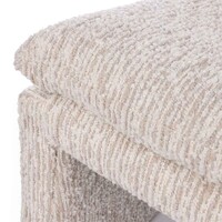 Austin Accent Chair, Off White & Taupe