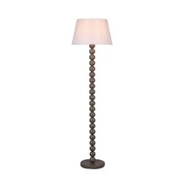 Pearl Orb Floor Lamp - Toffee