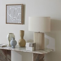 Nalu Console Pink & Brown & White