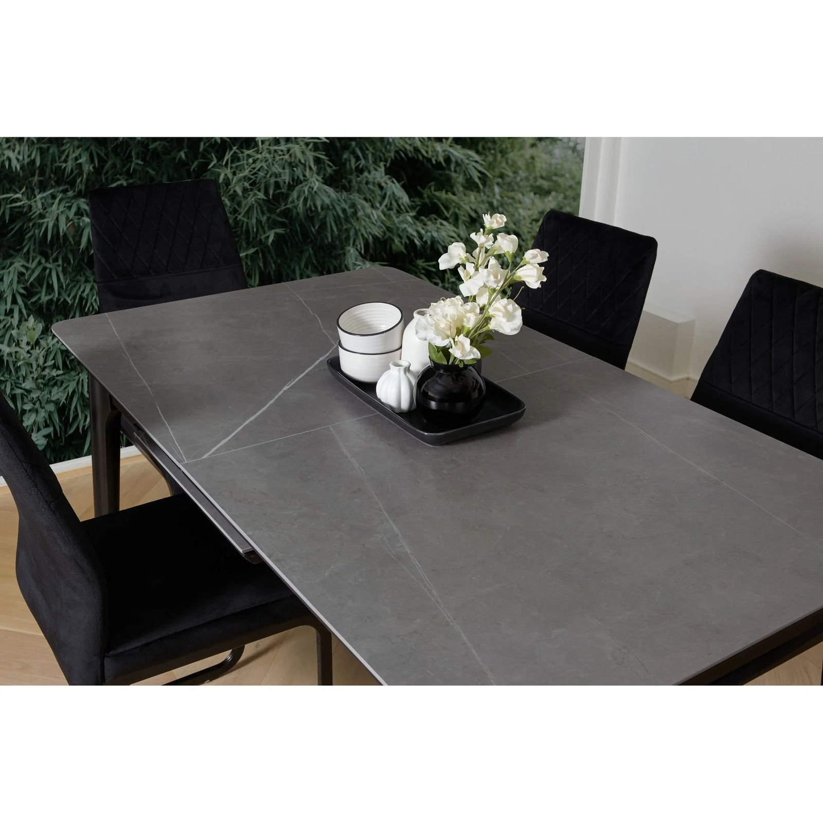 Melvin Extendable Ceramic Dining Table