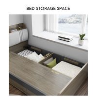 Normandy King Single Bed Frame with Storage