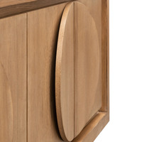 Chloe 2m Entertainment TV Unit - Dusty Oak