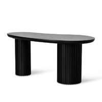 Samuel 1.7m Office Desk - Black Oak