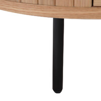 Nola 1.2m Wooden Coffee Table - Natural