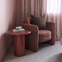 Walter Armchair Plum