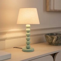 Pearl Orb Table Lamp - Sage