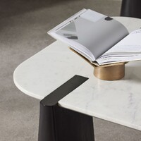 Dray Coffee Table Black & White