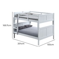 Springfield Double Over Double Bunk Bed with Double Trundle