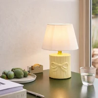 Miri Ribbon Bow Ceramic Table Lamp