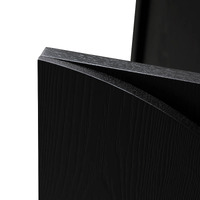 Chloe 2m Buffet Unit - Textured Espresso Black
