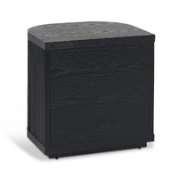 Cosmos Bedside Table - Full Black