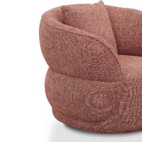 Addison Armchair - Moss Rust Orange