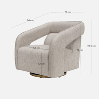 Chelsea Armchair - Light Grey