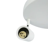 Brianna 3 Light Round Spot Light - White