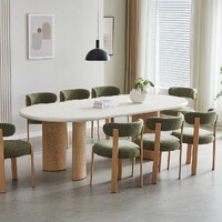 Carmen Set of 2 Dining Chair, Olive