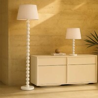 Pearl Orb Table Lamp - Whisper White