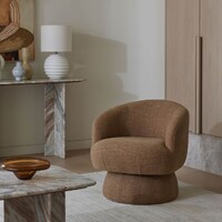 Nalu Console Pink & Brown & White