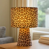 Momo Table Lamp, Leopard Print