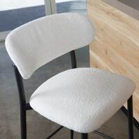 Set of 2 Ava Boucle Barstools