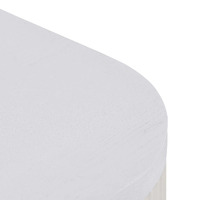 Cosmos 2m Veneer Top Entertainment TV Unit - Two Tone White