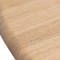 Flute 1.4m Round Dining Table - Natural