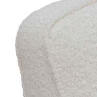 Den Armchair - Ivory White Sherpa