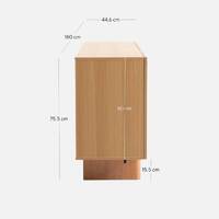 Akira 1.8m Sideboard - Natural
