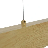 Maisie LED Pendant Light - Small Wood
