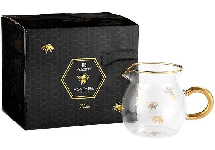 Honey Bee Glass Creamer