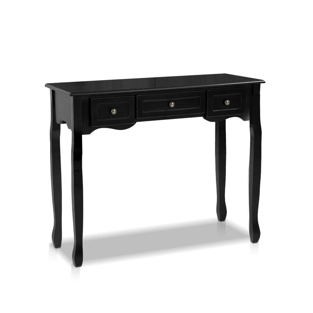 Lilly Hallway Console Table Hall Side Dressing Entry Display - Black