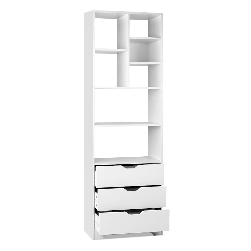 The Block Display Drawer Shelf - White