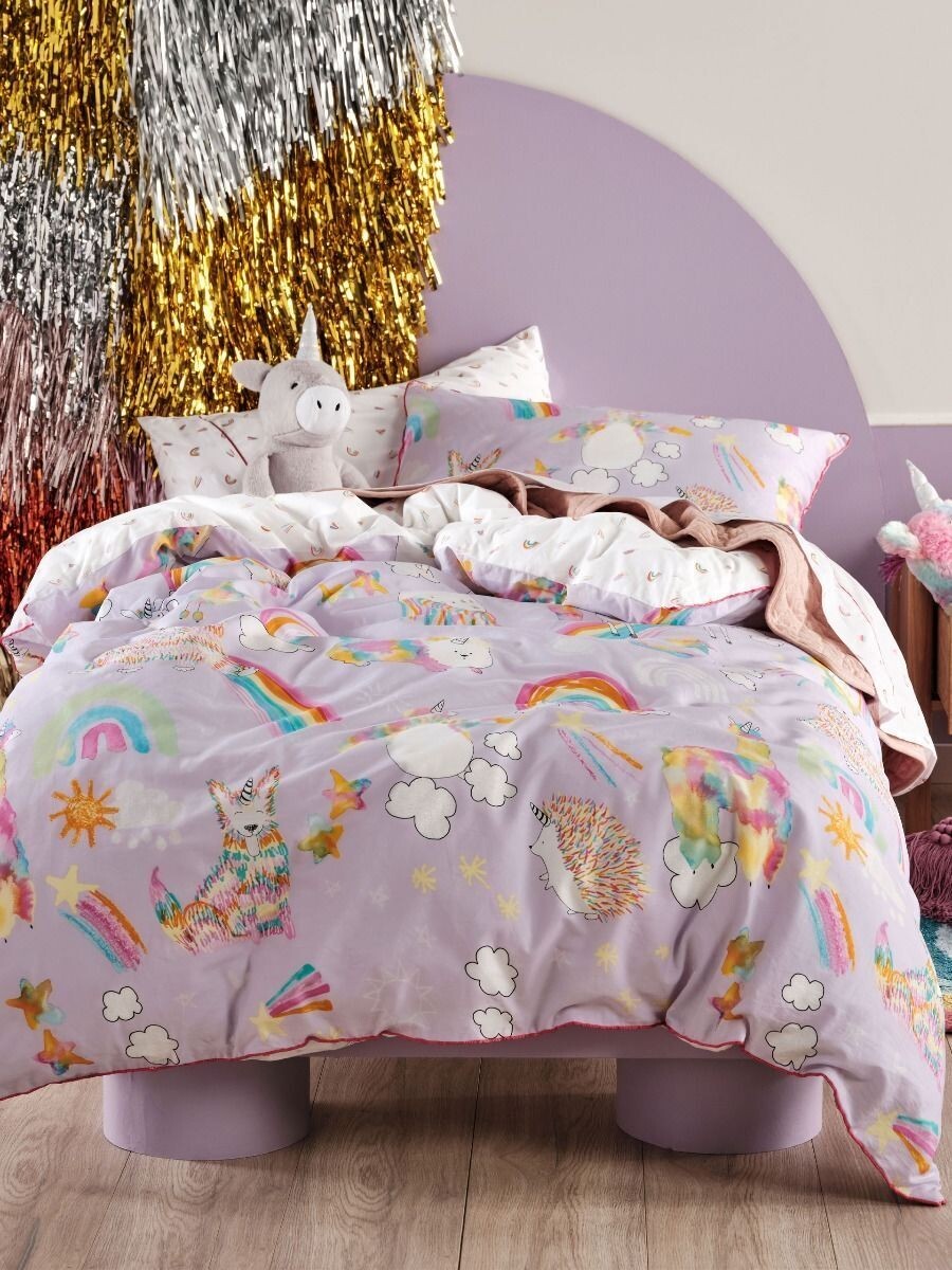 Unicorniverse Quilt Cover Set - Double Bed
