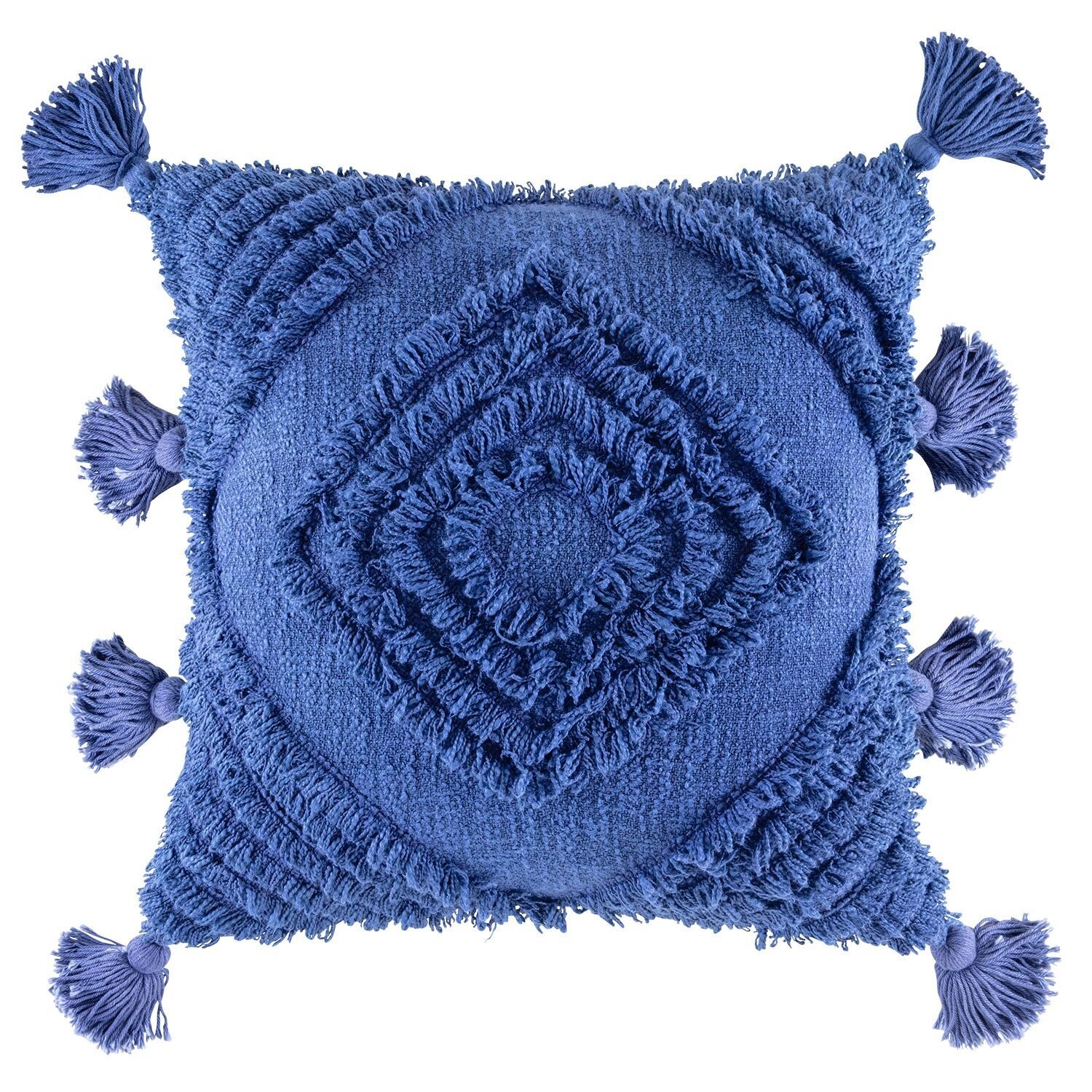 Daffie Square Cushion Blue