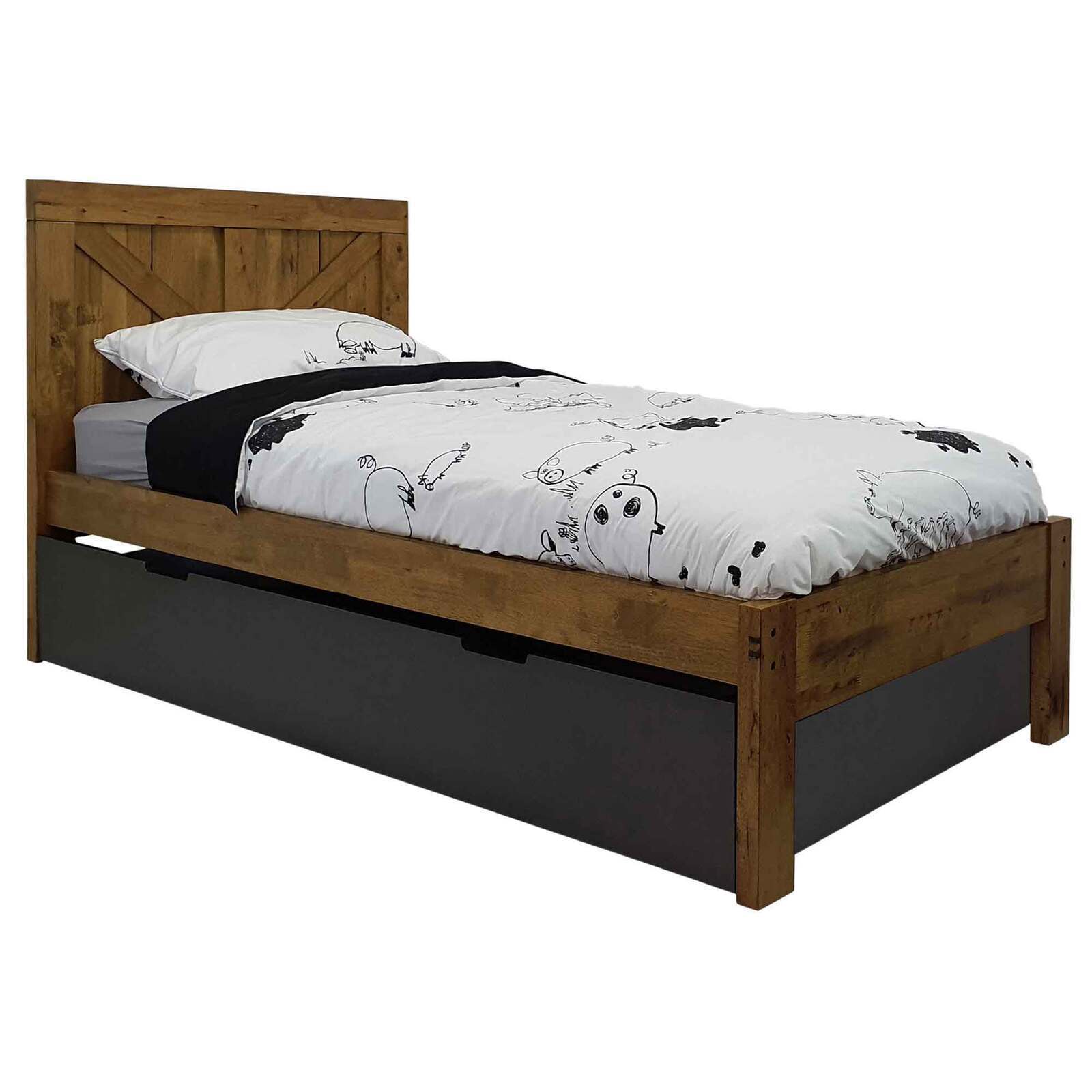 Jayden Single Bed with Trundle