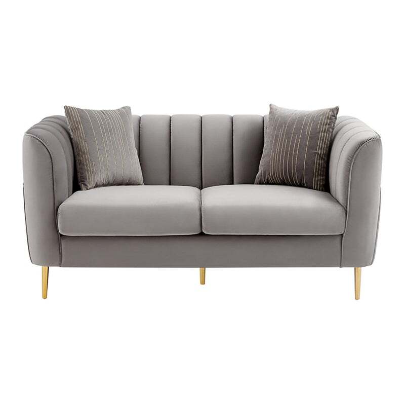 Alexia 2 Seater Sofa - Grey